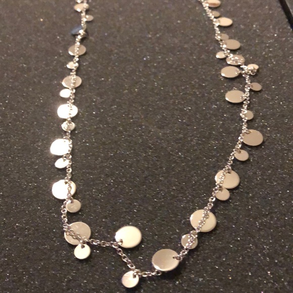 Lia Sophia silver necklace. - Picture 2 of 4